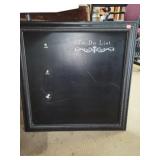 To Do List Chalkboard Approx  26 x 26 Inches