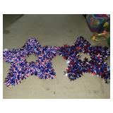 2 Cnt Patriotic Wreaths