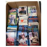 Flat of Sports Cards.  Donruss Fleer Topps