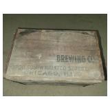 Ambrosia Brewing Co Chicago,  IL Wood Crate
