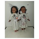 2 Indian Dolls