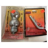 Trailer Ball & Pull Pin.  1 7/8 & 2in