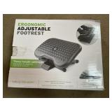 Ergonomic Adjustable Footrest. 3 settings.