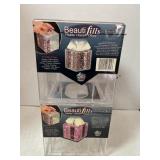2  Beauti-fills Tissue Box. Filllable home decor