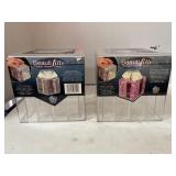 2  Beauti-fills Tissue Box. Filllable home decor