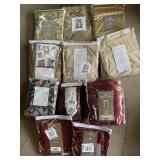 Lot of curtain panels.