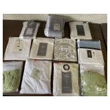 Lot of curtain panels.