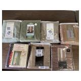 Lot of curtain panels.