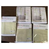Martha Stewart Rod Pocket Panels.