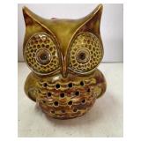 Owl. Cover for a battery candle.
