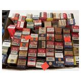 Box of radio tubes.