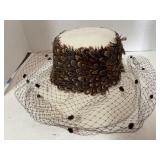 Ladies Hat w/ Blusher.