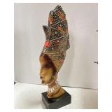 African Inspired Art. Figurines.  14.5in "African