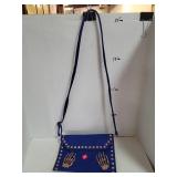 Cross Body Purse (Blue)