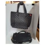 2 Cnt Ladies Black Purses