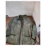 Ladies Suede Leather Jacket Sz Unknown but Maybe