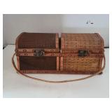Wood 2 Sided Storage Box