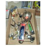 Flat if Souvenir Spoons & Other Items