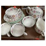Hadron Hall Minton tea set.