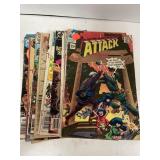 Lot of comic books.  Circa 1960