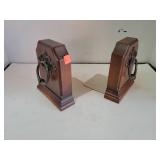 Pair of Wood Bookends