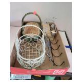 Basket & Wall Hook Decor
