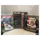 3 Christmas craft kits.