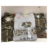 3 Mossy Oak t-shirts. 2 long sleeve. Mens XL New.