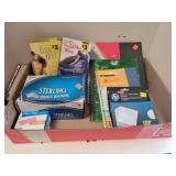 Misc Fkat Books/Paper/Erasers Etc