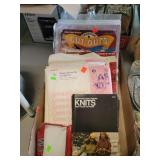 Flat of Patterns, Knitting Books & Misc