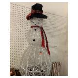Light up Snowman approx 3 ft tall