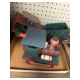 Wood Train Decor