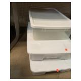 3 Totes w/ lids
