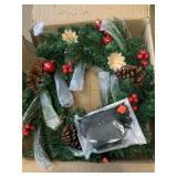 Christmas Wreath w/lights