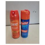 1 Can Off & 1 Can Cutter Insect Repellent