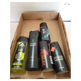 Axe Body Spray/Shampoo  & Adidas Body/Face & Hair