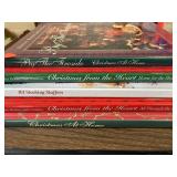 Lot of  5  Christmas themed books.
