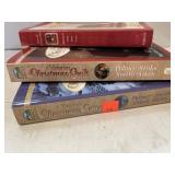 3 Christmas themed novels.
