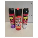 3 Cans of Bug Spray