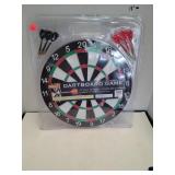 15 Inch Paper Dartboard W/ Darts