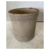 Small crock. 5in diam x 5.5in tall