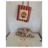 2005 Longaberger Tote Bag & Basket Insert