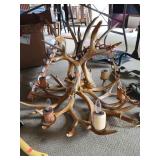 Antler Inspired Chandelier (Actually Wood)