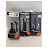 3Pieces Tweezerman Clippers and Trimmer
