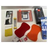 Miscellaneous lot.  Scrubbers Clippers Fan and CD