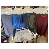 Zone Pro lot of dry  t-shirts, shorts, pants.