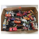 Lot of Matchbox and Hot Wheels Toy Cars an Trucks