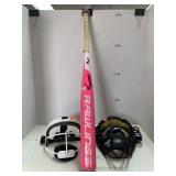 Lot includes Rip-It Infielders Mask , Catchers