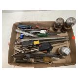 Miscellaneous Tool Lot.  Chisels Drill Bits.