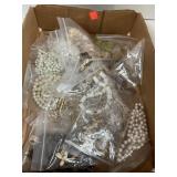 Lot of vintage costume jewelry.